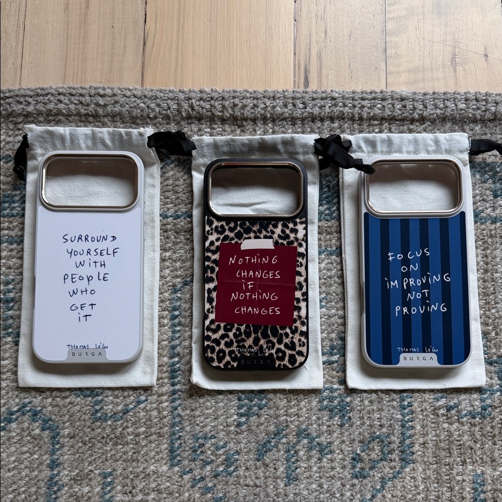 Burga x Thomas Lèlu Phone Cases, Mag Safe, iPhone 17 Pro Max